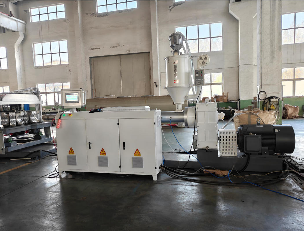 Double Wall Corrugated Pipe Extrusion Line with 1 Set Water Tank, Screw Diameter 75mm-315mm, and Integral Type Extruder