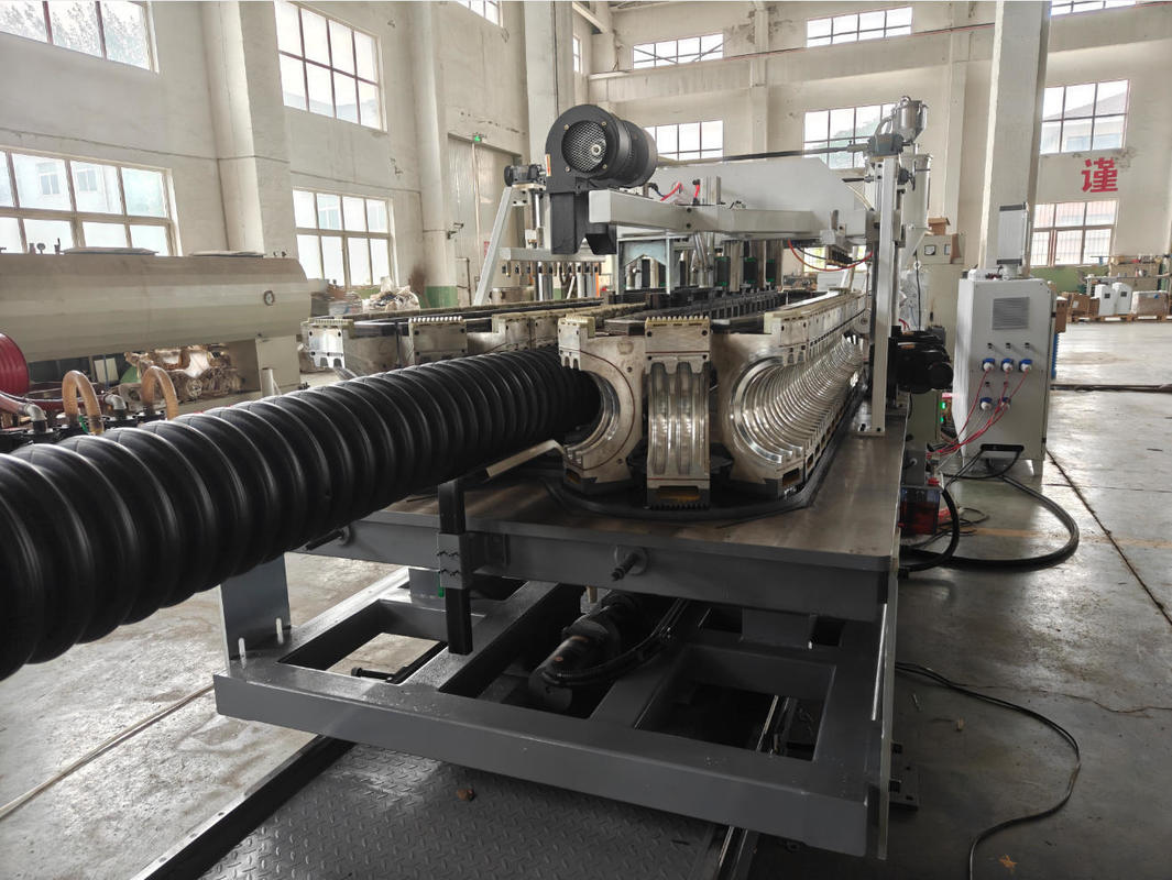 Customizable Double Wall Corrugated Pipe Extrusion Line with 75mm-315mm Screw Diameter and 1 Set Water Cooling Tank
