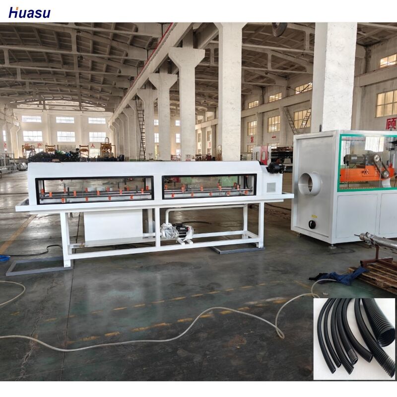 Automatic Double Wall Corrugated Pipe Extrusion Line with HV>740 Barrel Screw and 20CrMnTi Gear Material