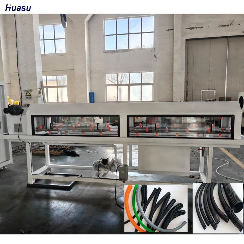Double Wall Corrugated Pipe Extrusion Line with 48 Mould Quantity and Siemens PLC Control for High Efficiency Production