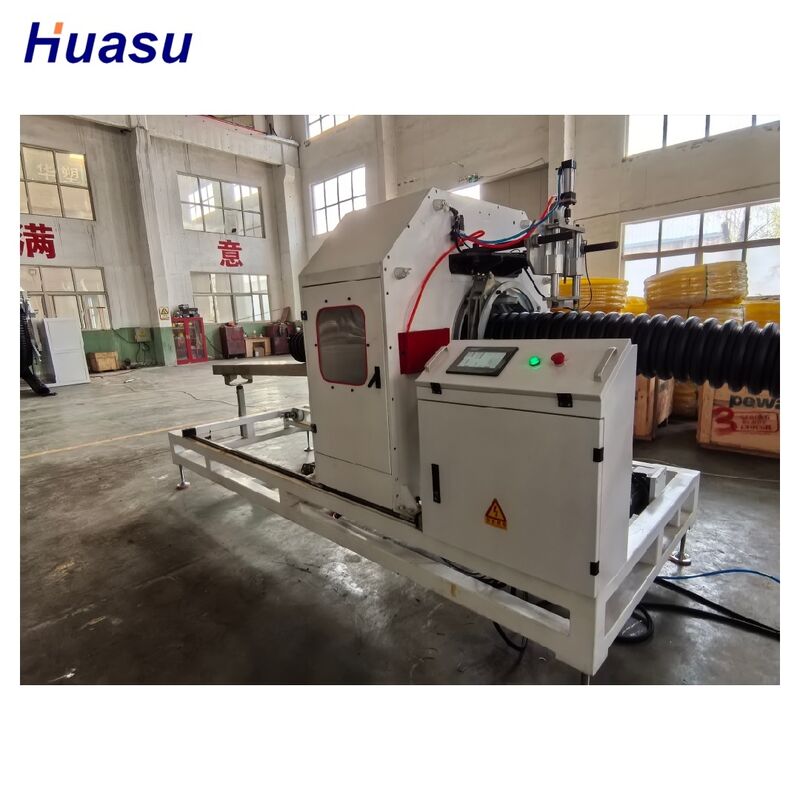 32mm-1600mm Cable Protection Corrugated Pipe Extrusion Line With PLC Control Touch Screen Interface And High Automation