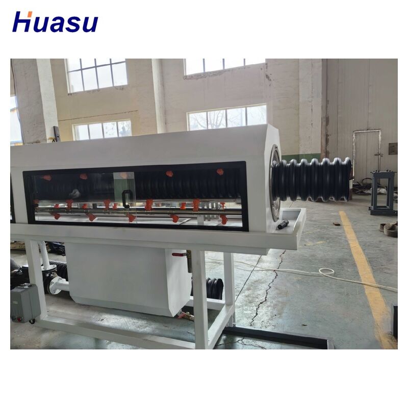 Fully Automatic HDPE Pipe Extrusion Line with PLC Control and High Productivity for Corrugated Plastic Pipes