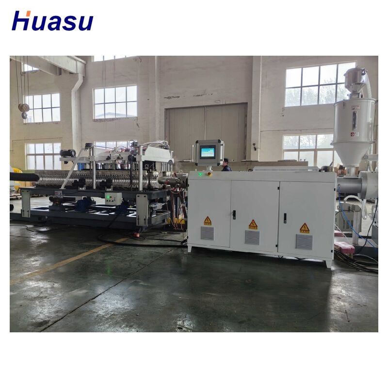 Automatic Computerized Control Corrugated Pipe Machine with High Productivity and Energy Saving