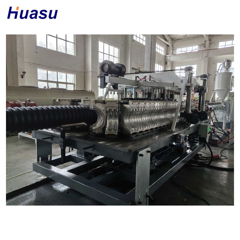 HDPE Pipe Extrusion Line with 32mm - 1600mm Pipe Diameter Air Cooling Water Cooling and Siemens PLC Control