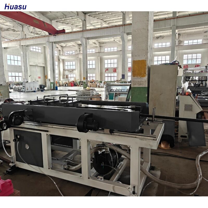 Steel Single Wall Corrugated Pipe Extrusion Line with Schneider Siemens Electric Components, 1 Year Warranty, and Barrel Nitriding Depth 0.4～0.7 mm