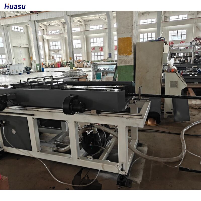 PLC Control Single Wall Corrugated Pipe Extrusion Line with 37kw Motor Power and Single-screw Design