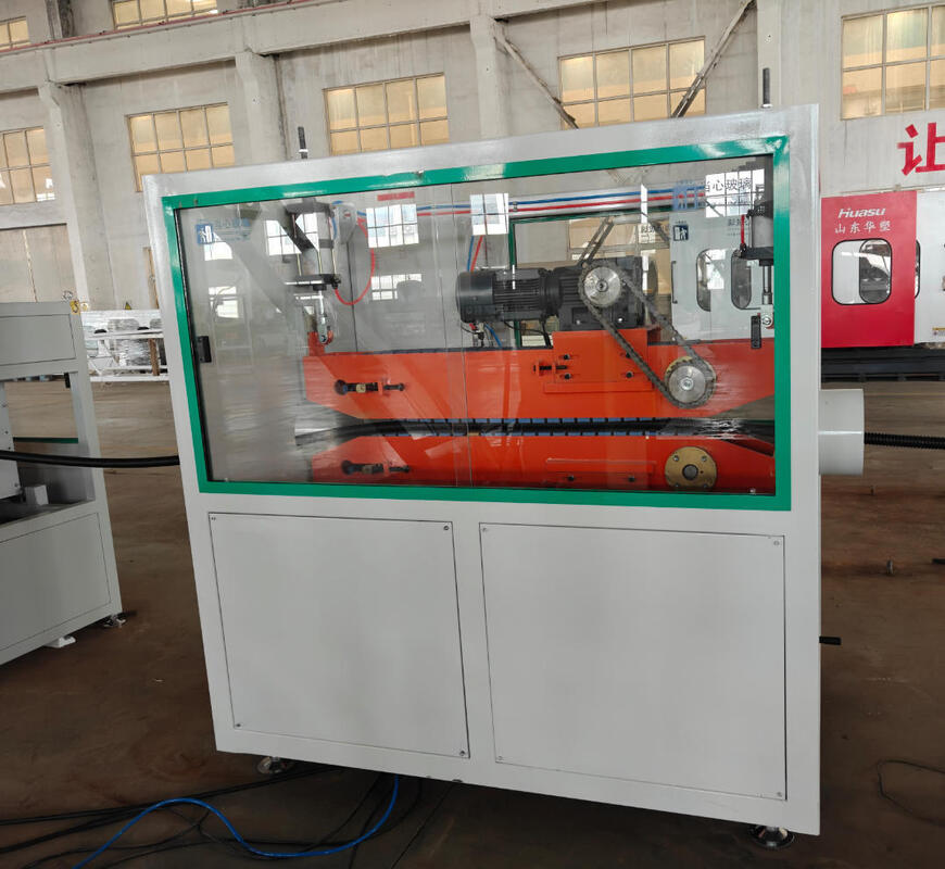 Double Wall Corrugated Pipe Extrusion Line with Siemens Main Electrical Parts, 20CrMnTi Gear Material, and HV>740 Barrel Screw