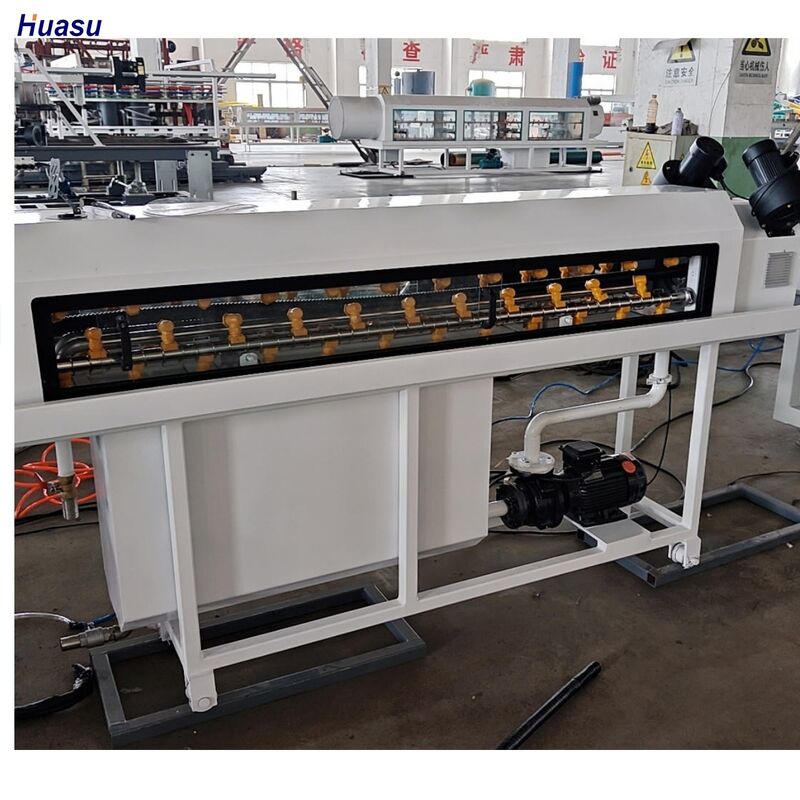 Double Wall Corrugated Pipe Extrusion Line with Siemens Main Electrical Parts, 20CrMnTi Gear Material, and HV>740 Barrel Screw