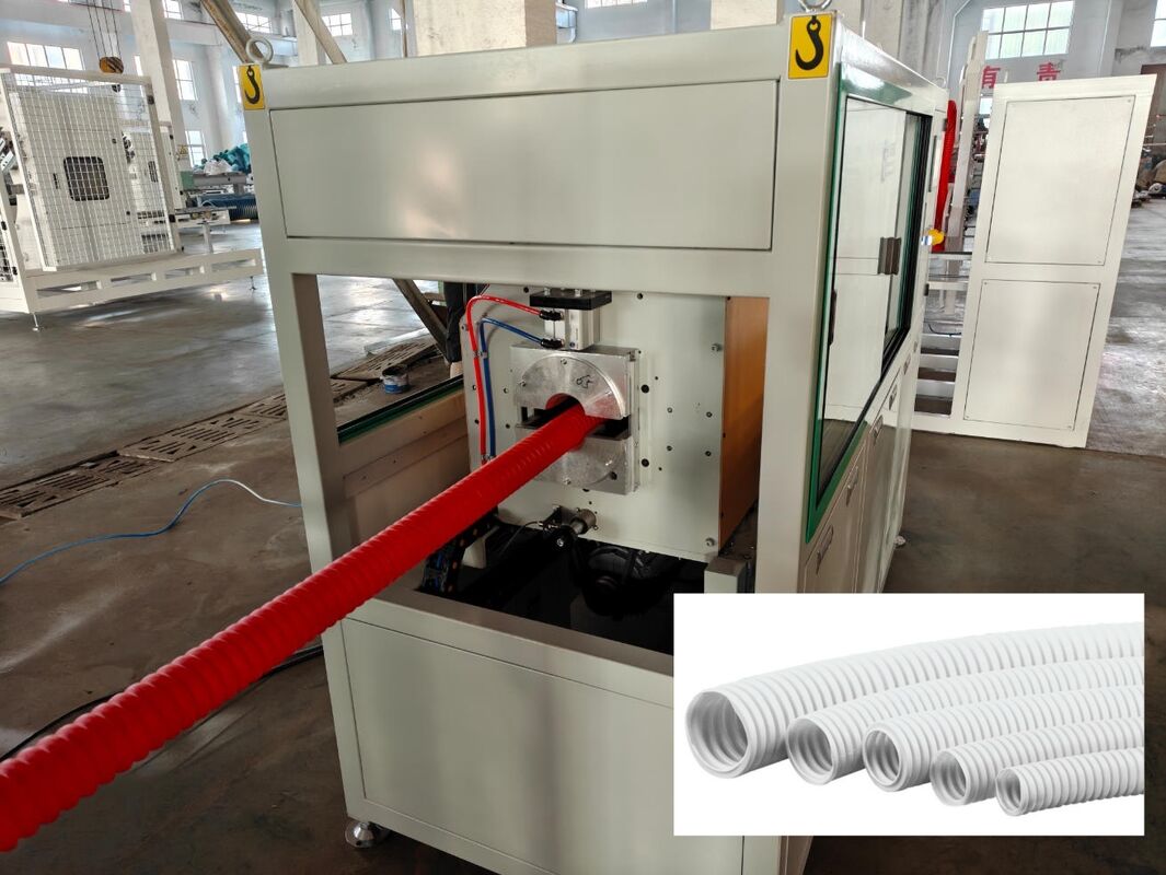 Single Wall Corrugated Pipe Production Line Powered by Siemens Inverter Offering and OperationTemperature Controller Temperature Sensor