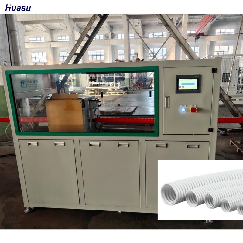 PLC With Remote Control Single Wall Corrugated Pipe Extrusion Line Customized Corrugated Pipe Extrution Line Equipment for Production
