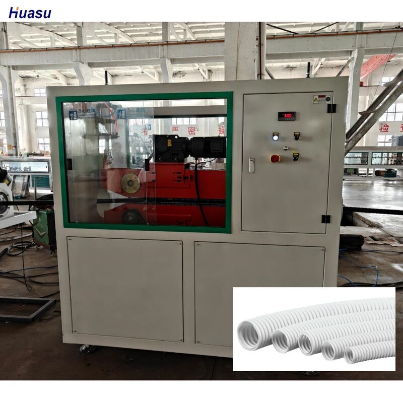 HDPE Corrugated Pipe Production Line Equipment Supporting Various Plastic Pipe Extrusion Applications
