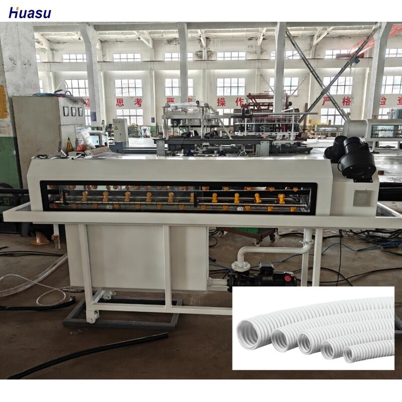 HDPE Corrugated Pipe Production Line Equipment Supporting Various Plastic Pipe Extrusion Applications