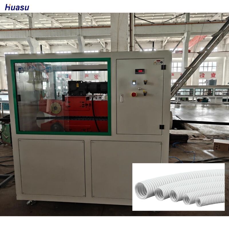 Corrugator Single Wall Corrugated Pipe Extrusion Line Featuring Single Screw and Voltage 220-415V Designed for Consistent Pipe