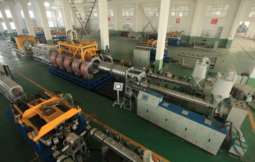 High Speed Double Wall Corrugated Pipe Extrusion Line SBG-800 CE ISO9001