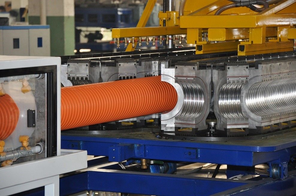 HDPE /  DWC / PP Pipe Production Line SBG-250 Double Wall Corrugated Pipe Machinery