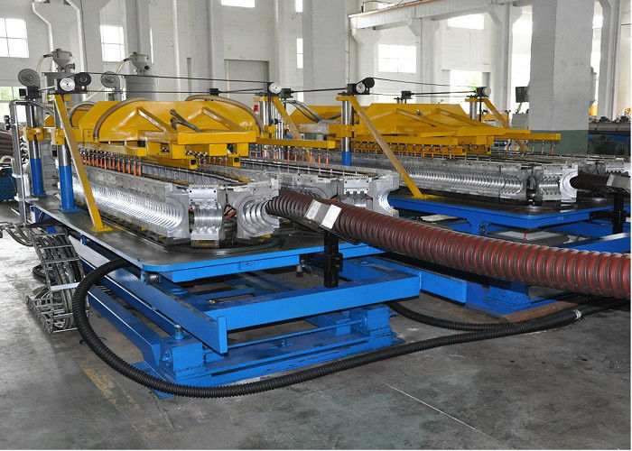 Carbon Spiral Pipe Machinery HDPE Single Wall Corrugated Pipe Production Line SLQ-200