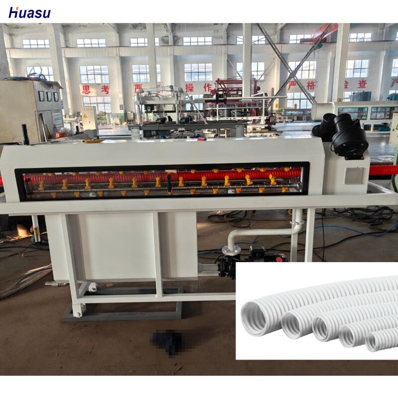 Hot Sell Single Wall Corrugated Pipe Extrusion Line Extruding Machine Pipe Making Machine for Pipe Production