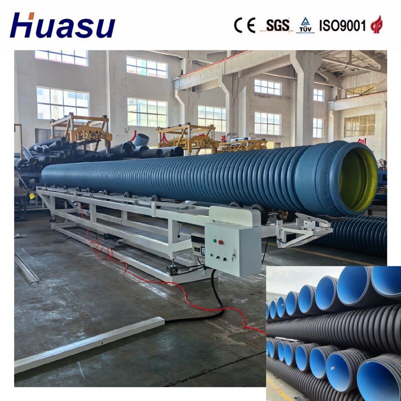 PLC Control Double Wall Corrugated Pipe Extrusion Line with 32-1600mm Diameter for High Productivity