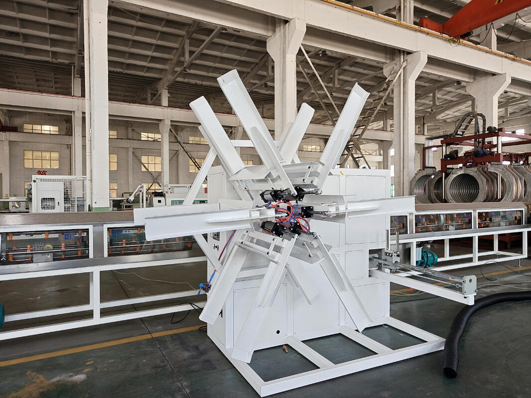 Non dust Cutting Spiral Pipe Extrusion Line Featuring Semi automatic to Fully Automatic Options for Workflow Management