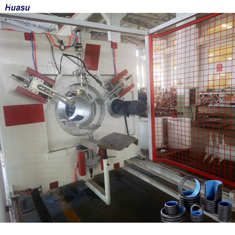 Hot Sell Plast Corrugated Pipe Making Machine Extrusion Line with PLC Control System