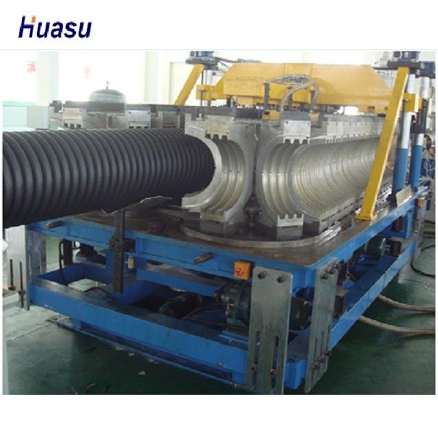 Corrugated OD 400mm 750kg/H Hdpe Pipe Production Line