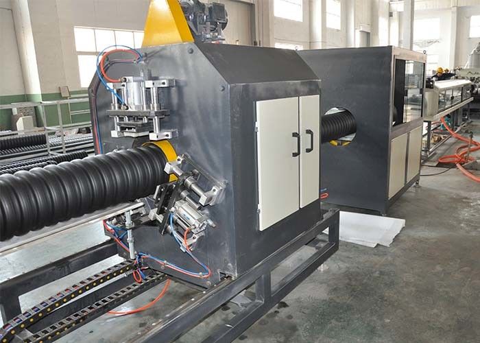 PP PE Single Wall Corrugated Pipe Production Line ID 200mm