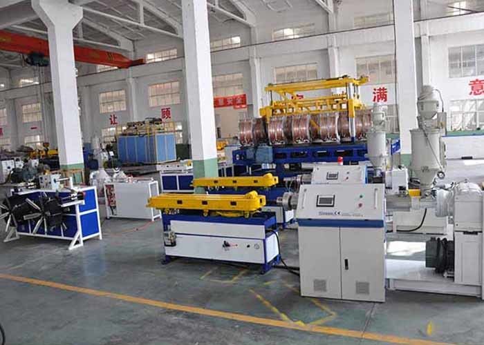 Single Wall Corrugated PP PVC PE Pipe Production Line 80kg/H