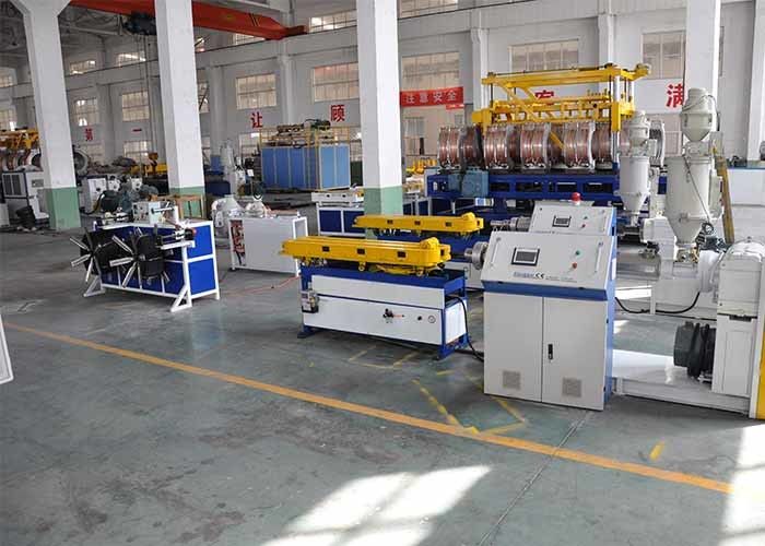 Single Wall Corrugated PP PVC PE Pipe Production Line 80kg/H