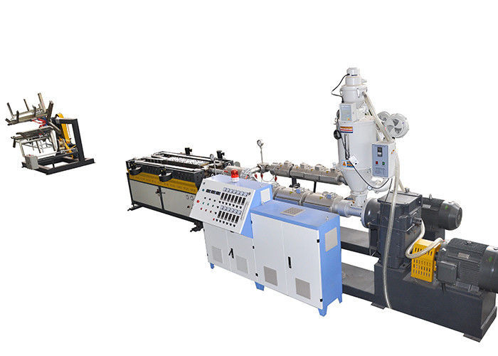 PP PE DWC Corrugated Pipe Making Machine Air Cooling Plastic Pipe Extruder Machine