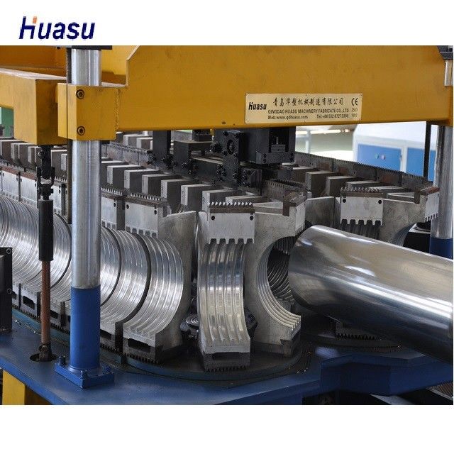 Pipe Diameter 355mm PVC Pipe Making Machine With Belling Type Molds