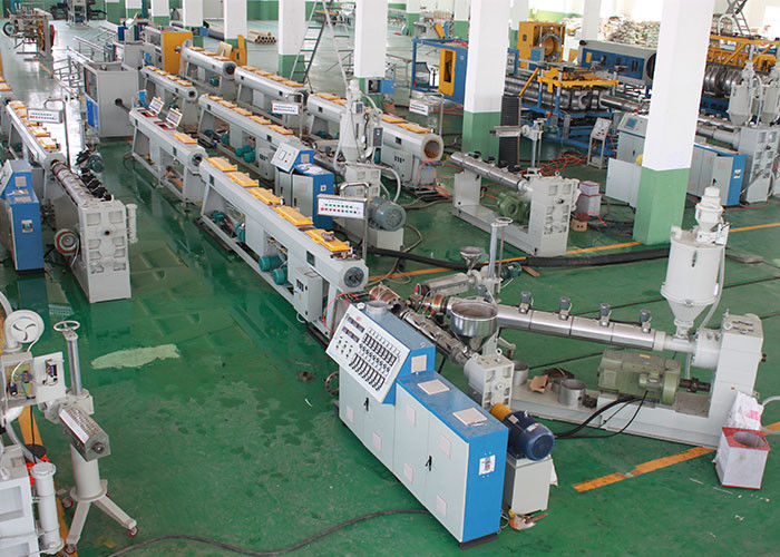 Air Cooling DWC Corrugated Pipe Machine PVC Corrugated Pipe Extruder