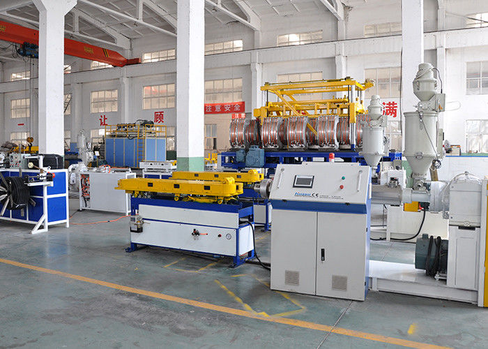 High Productivity PE Single Wall Corrugated Pipe Making Machine 8mm 32mm 50kg/h