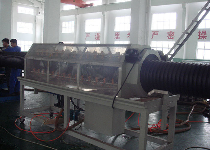 PE 80 HDPE 400 Corrugated Pipe Machine 250kw For Gas Distribution