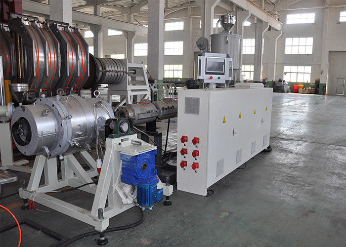 Unique Structure HDPE Pipe Extrusion Line Gas Supply And Outdoor Water Supply Pipe