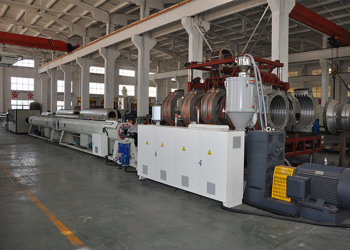 HDPE Oil Pipes Extrusion Line And HDPE Natural Gas Pipe Plastic Pipe Making Machine