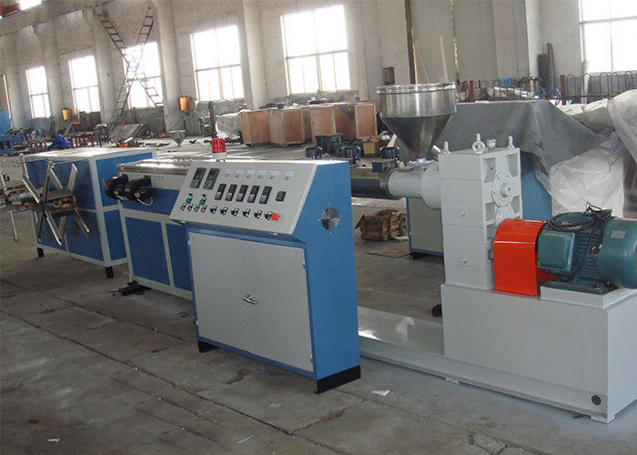 Plastic PE PP PVC Single Wall Corrugated Pipe Extrusion Machine Hose Production Line
