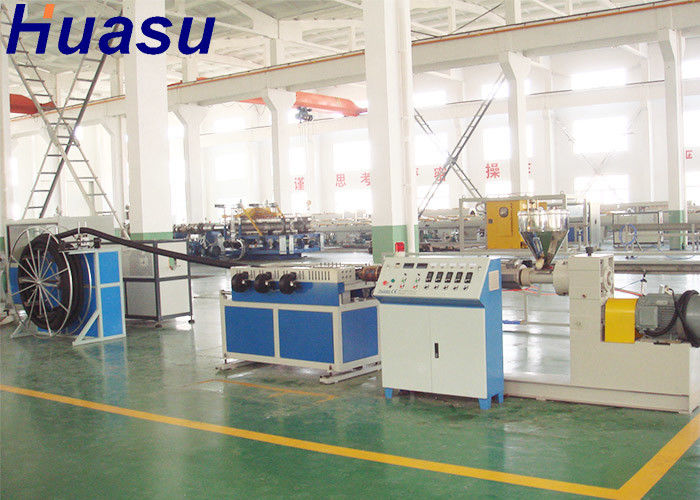HDPE PVC Plastic Double Wall Corrugated Pipe Machine Cable Tube Manufacturing Production Line