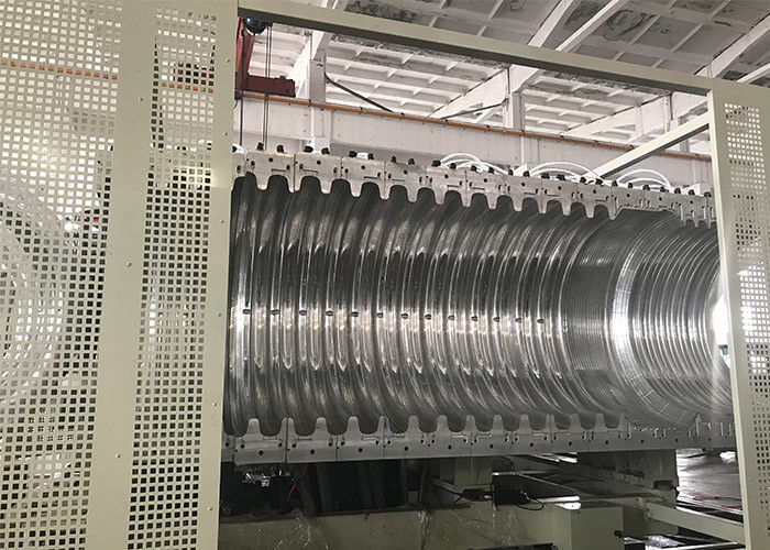 Sn4 Sn8 Double Wall Corrugated Pipe Corrugator Extruder Cutting Machine Perforator