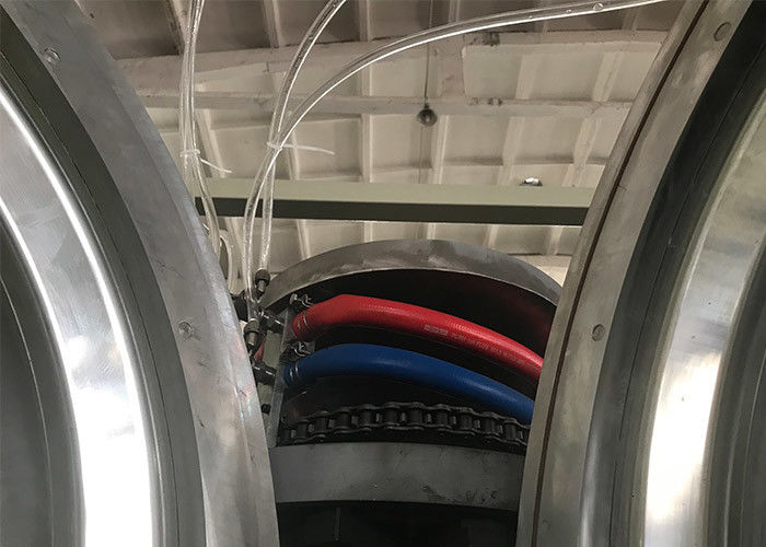 Plastic PE PP PVC HDPE Pipe Extrusion Machine Double Wall Corrugated Pipe Line