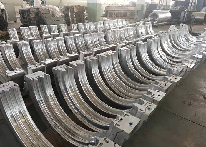 PP PE HDPE High Speed Single Wall Corrugation Pipe Machine For Electric Pipe