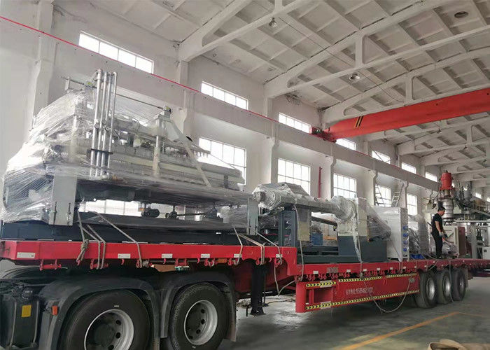 HDPE/PP/PVC DWC Pipe Making Machine / Double Wall Corrugated Pipe Extrusion Line