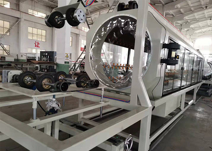 Corrugated Pipe Extrusion Machine For HDPE Double Wall Plastic Tube