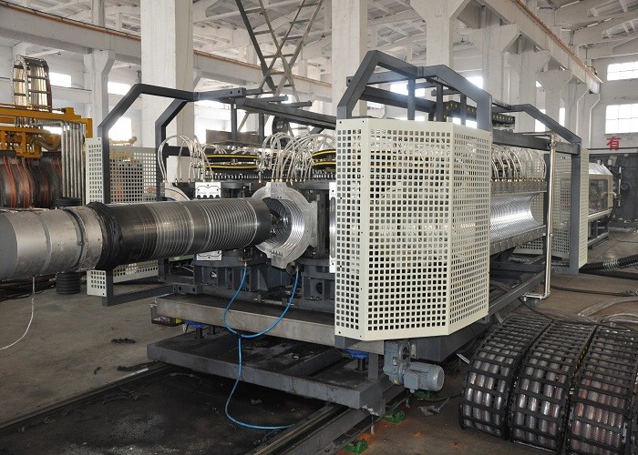 SBG600 High Speed DWC Pipe Machine / Double Wall Corrugated Pipe Extruder