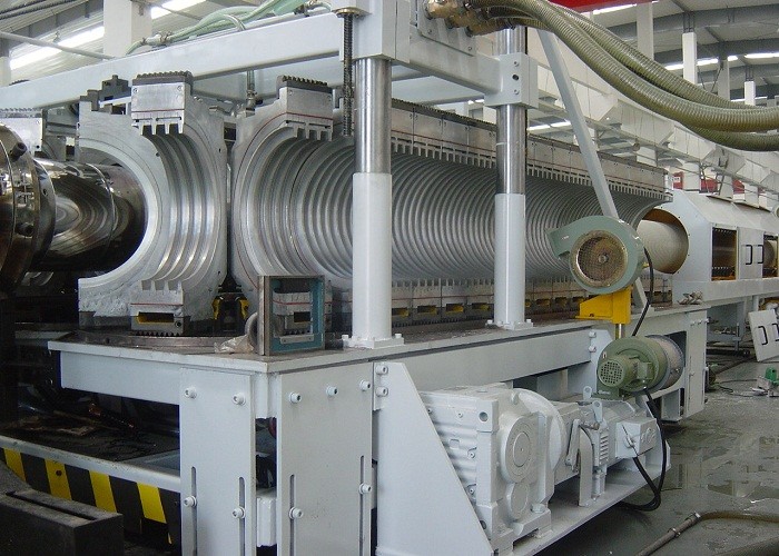 Small Size Pipe Extrusion Line PE Carbon Spiral Hose Corrugated  Pipe Machine