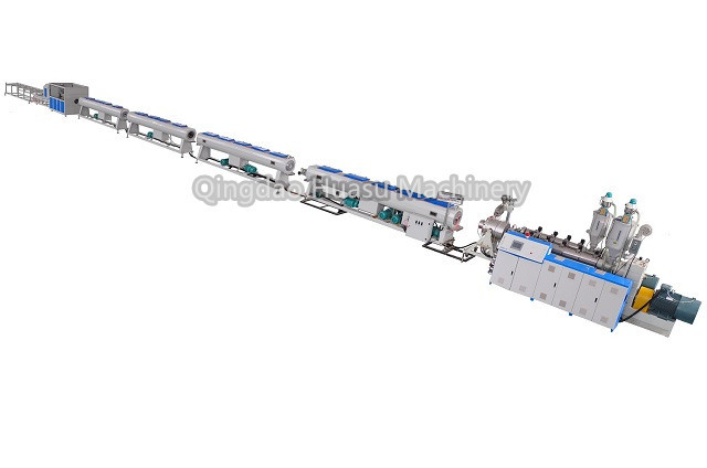Electricity Cable Protection Pipe Extrusion Line / Customized Huge Caliber Pipe Machine
