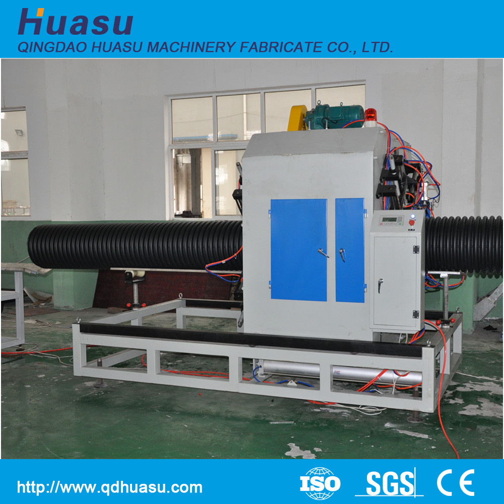 Air Cooling Corrugated HDPE DWC Pipe Extrusion Machine