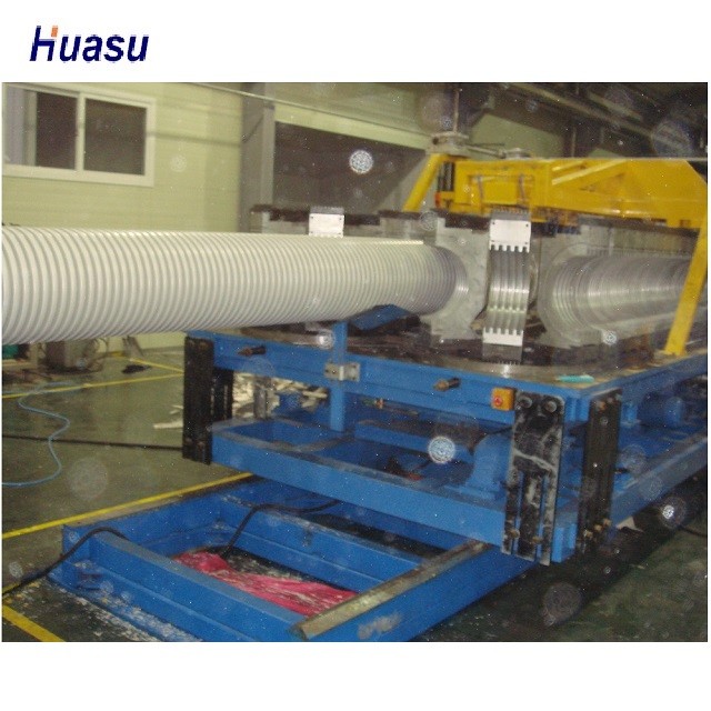 OD 500mm 750kg/H 110kw UPVC DWC Pipe Extrusion Line