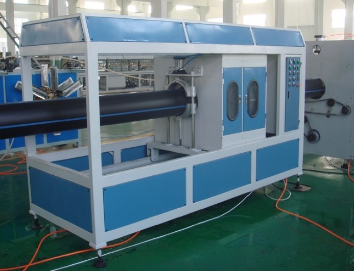 80 Kg/H Polyethylene Pipe Production Line Single / Double Wall