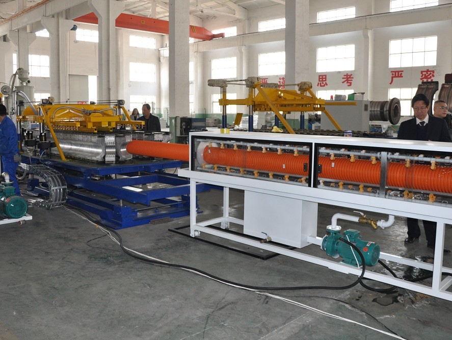 CNC 20MT/Day ID90mm MPP HDPE Pipe Extrusion Line