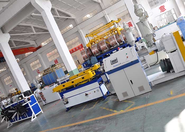 Single Wall Extrusion Corrugated Plastic Pipe Machine 20m/Min